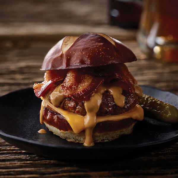 Burger bœuf-bacon au beurre de cacahuètes – Recipes