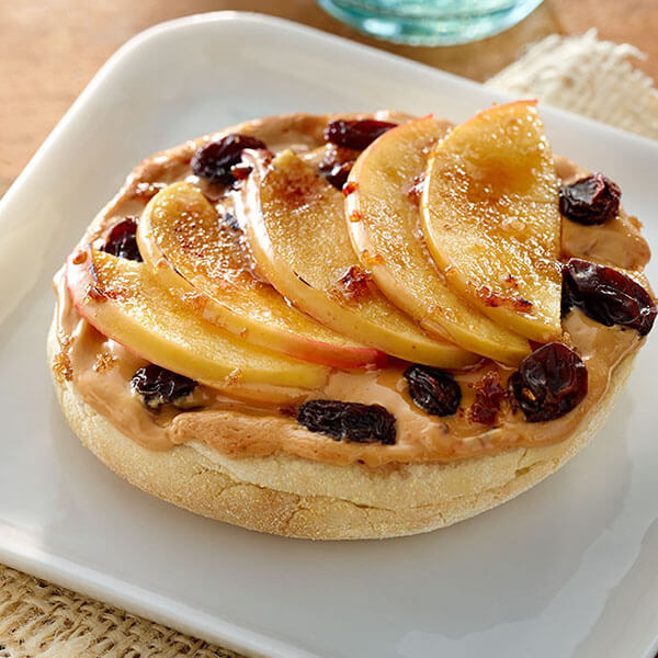 Muffins anglais pomme cacahuètes – Recipes