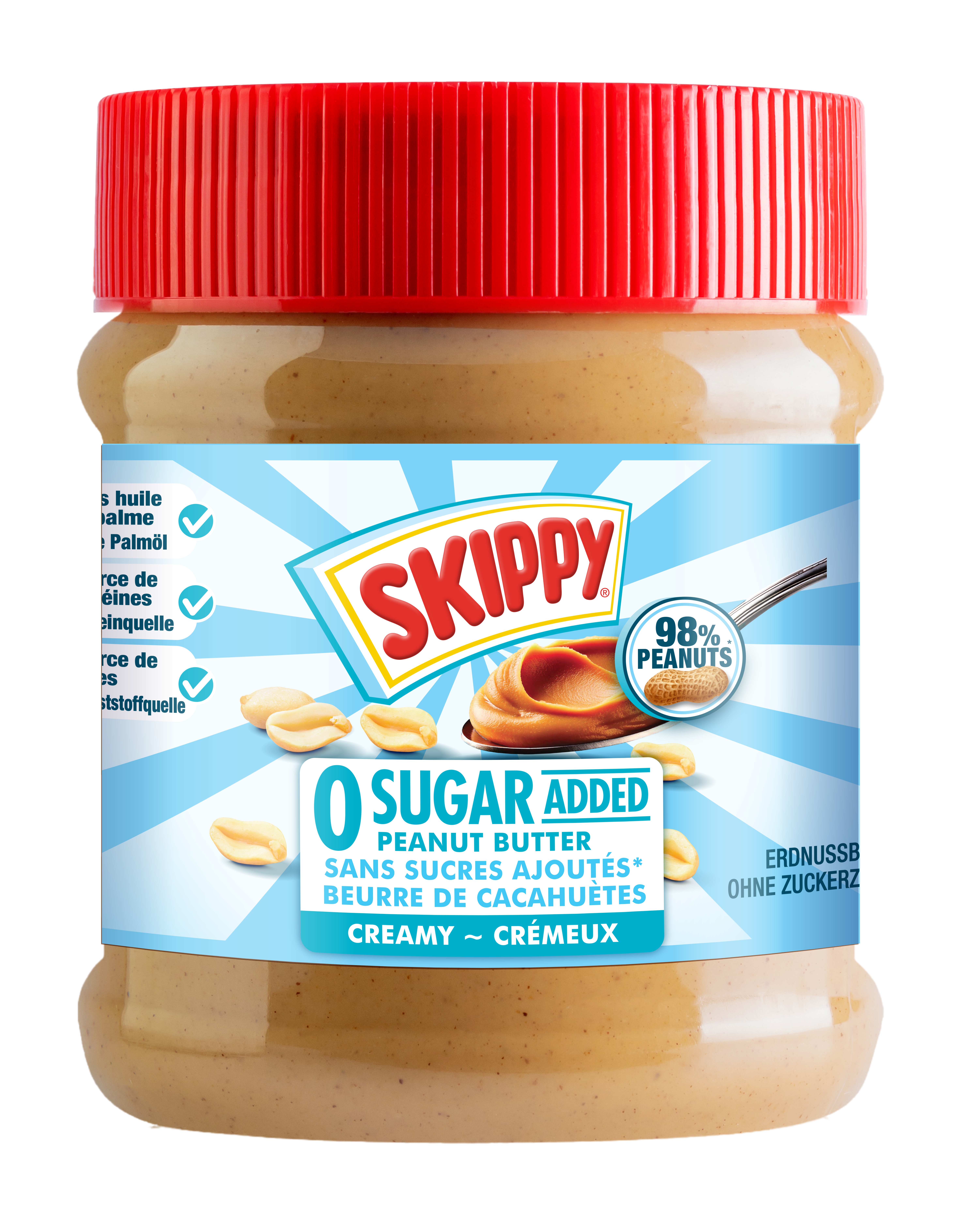 BEURRE DE CACAHUÈTES SANS SUCRES AJOUTÉS SKIPPY®